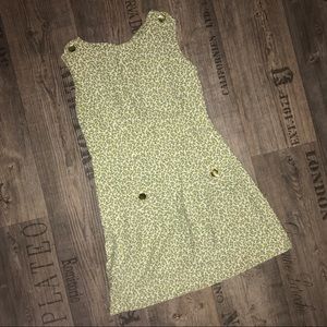 1960s mod mini daisy dress